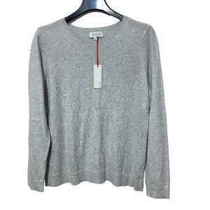 NWT Elle Beaded Rhinestone Sweater XL Fall Casual